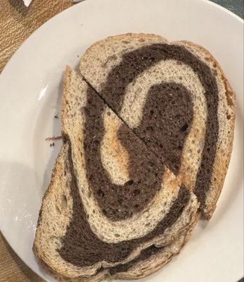 Rye toast