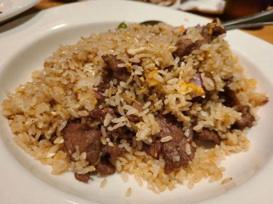 Beef fried rice