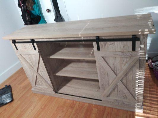 TV Stand with Cabinets

Assembly price $80