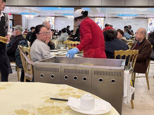 Dim sum cart