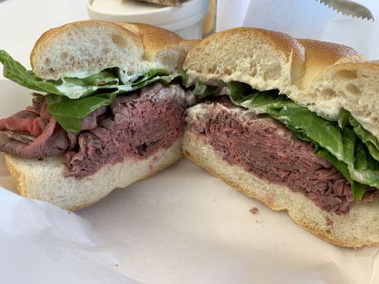 Roast beef sandwich