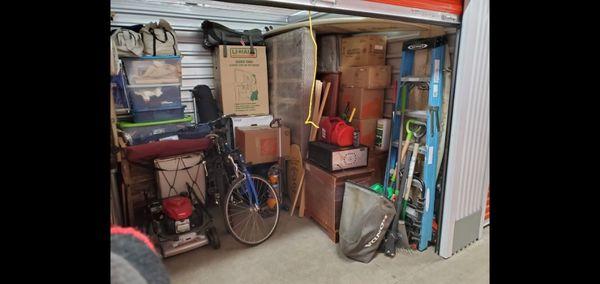 Loaded into storage unit