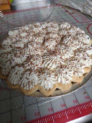 Chocolate cream pie