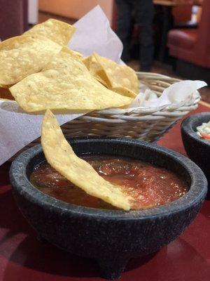 Salsa and chips!