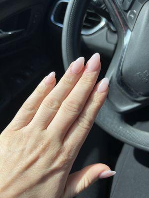 Cute almond acrylics