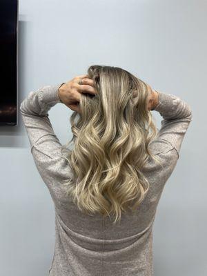 Blonde highlights by Sierra