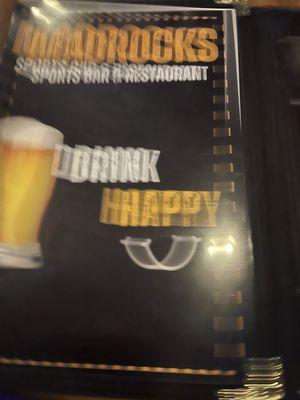 Drink menu