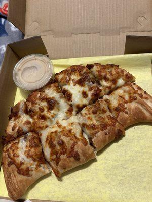 Chicken Finger Calzone!