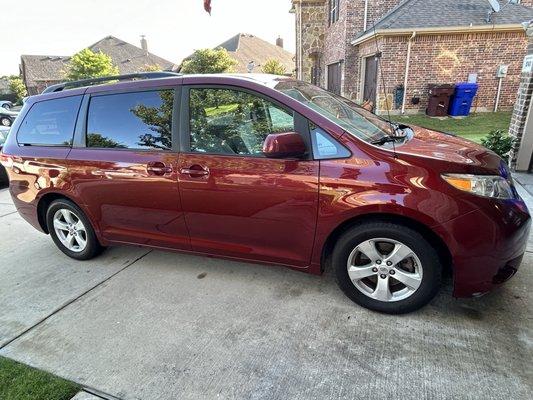 Our 2011 Toyota Sienna LE with over 235K miles!