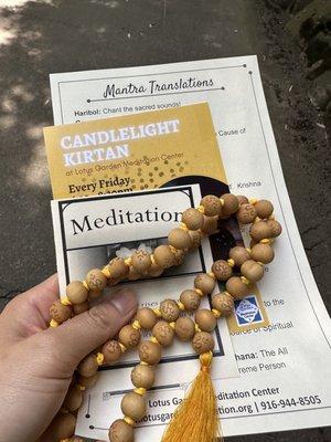 Meditation beads