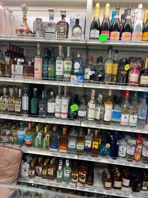 Mezcal And Tequila section.