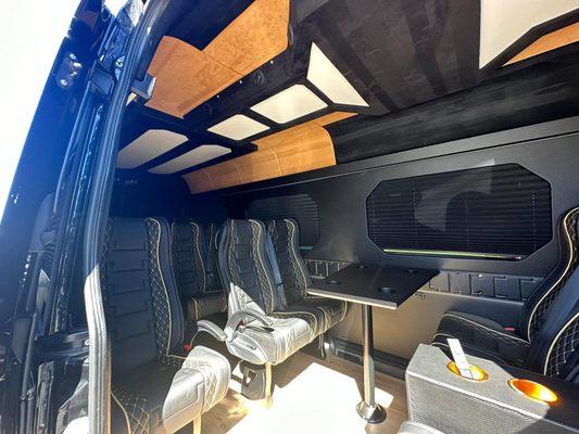 Inside our 2024 Mercedes Luxury Sprinter