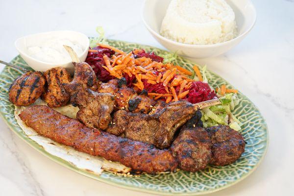 mixed grill for two