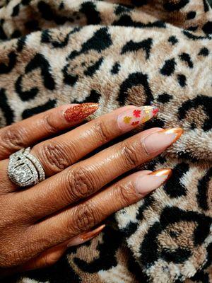 Love my Fall nails by Tom!