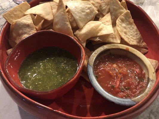 The chips! And the salsa!