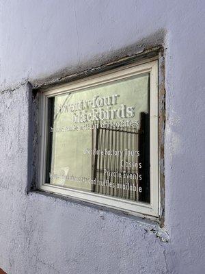 Signage with offerings