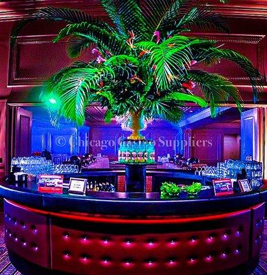 Havana Bar installed and decorated by Chicago Casino Suppliers