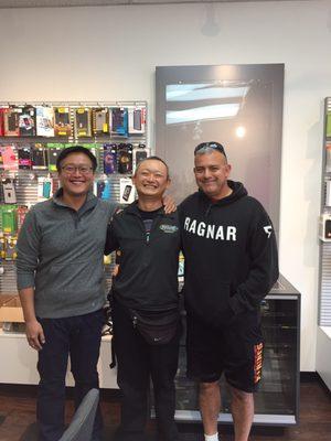 Nice guys, professional and quick service. Thanks Daniel & Marcus for helping my husband repair his favorite phone!