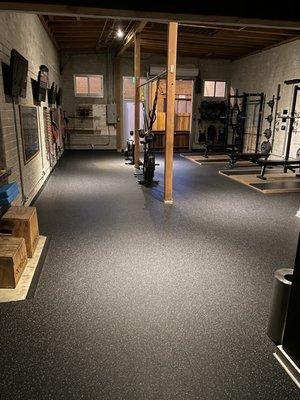 The strength floor...where the magic happens!