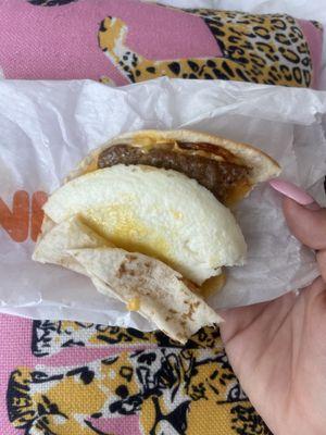 Turkey Sausage Egg & Cheese Wake-Up Wrap - Turkey Sausage Egg & Cheese