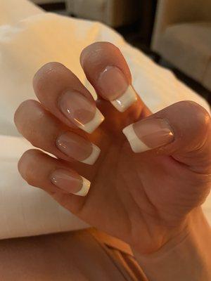 French tip gel.