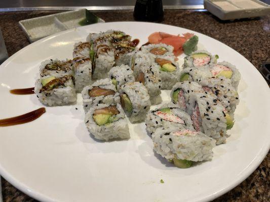 Lunch 3 roll special