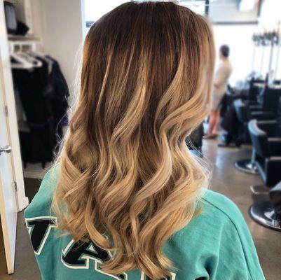 Balayage,beautiful color