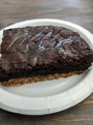 Salted pretzel brownie!!!