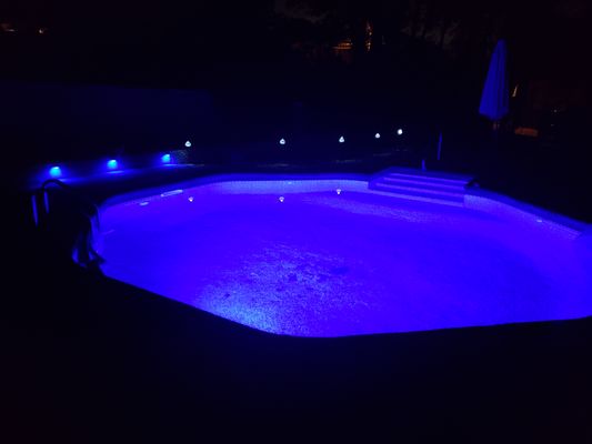 Our night oasis thanks to Lakeside!