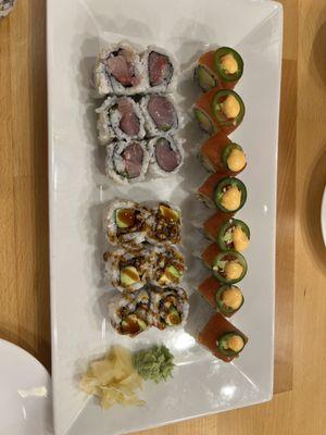 Sushi variety