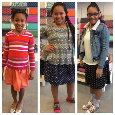 Kids' skirt class!