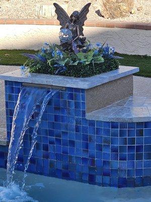 We had a design idea for this water feature that Henry and team brought to life!