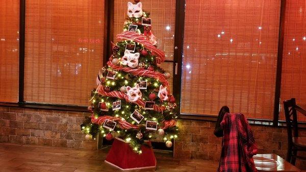 Christmas tree Tanpopo Ramen style