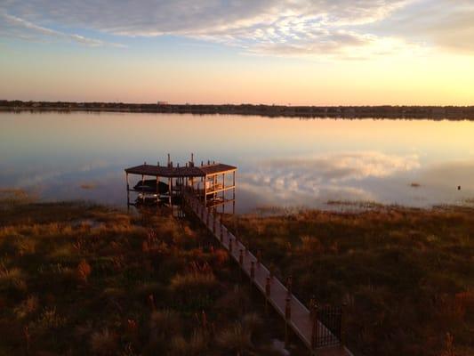 The peaceful serenity of a morning on the water.