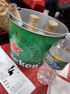 Overpriced beer bucket cubetazo