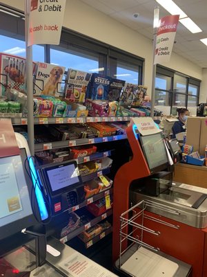 Self checkout counters