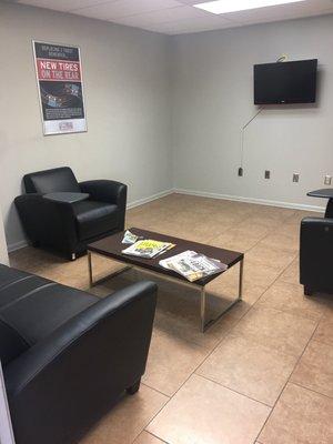 Separate waiting room