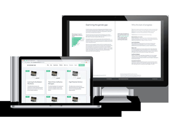 White paper PDFs plus graphics to navigate their web page.