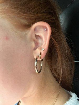 helix piercing