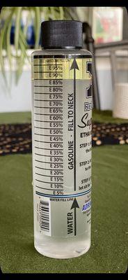 Ethanol tested at 85%