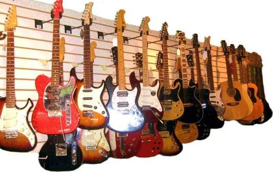 Guitar wall