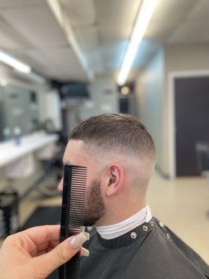 Bald fade by Georgia