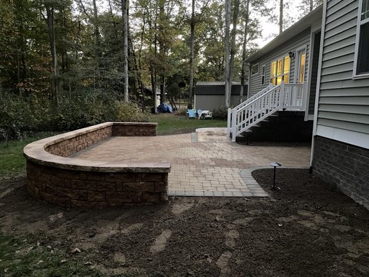 Patio side view