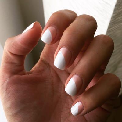 Modern French Mani :)