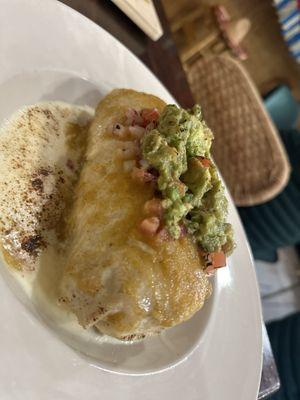 Smothered habanero burrito