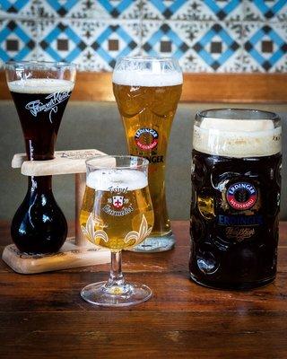 25 German & Belgian beers.