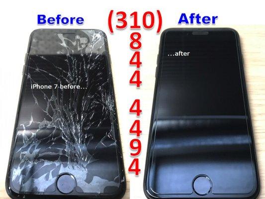 iphone 7 and 7 plus original glass replacement for only $60 3/2/18 ------ 3/31/18 Fast Cellular