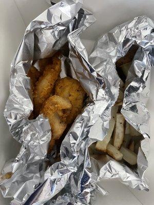 Fried Catfish & Fried Taters