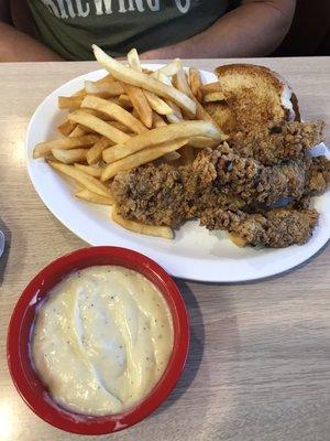 Steak fingers and fries