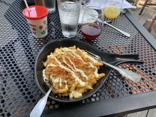 Chorizo macaroni and cheese